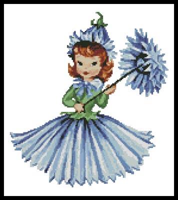 Flower Girl 3 - Artecy Cross Stitch