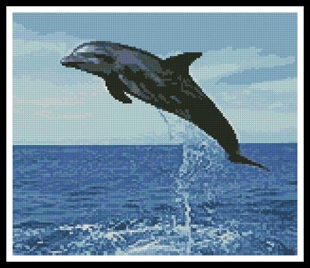 Dolphin Leap - Artecy Cross Stitch