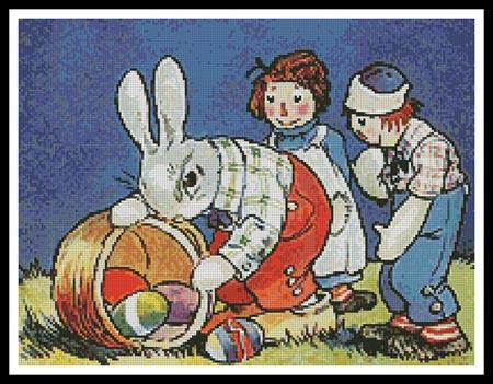 Dolls Easter - Artecy Cross Stitch