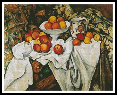 Apples And Oranges - Artecy Cross Stitch