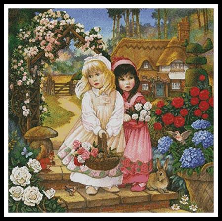 Snow White And Rose Red - Artecy Cross Stitch