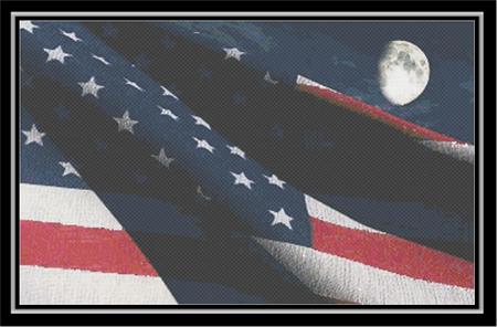 Old Glory 2 - Cody Country Crossstitch