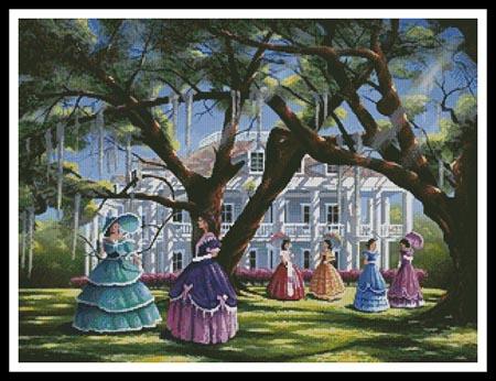 Wartime Gathering - Artecy Cross Stitch