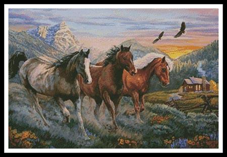 High Country Run - Artecy Cross Stitch