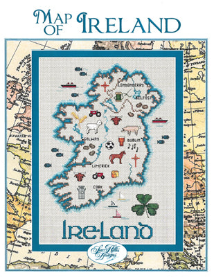 Ireland Map - Sue Hillis Designs