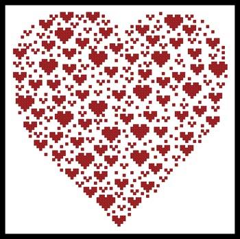 Valentine Heart - Artecy Cross Stitch