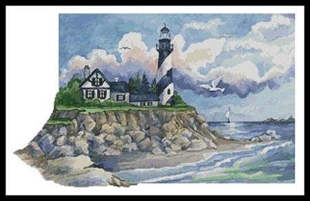 Spiral Lighthouse - Artecy Cross Stitch