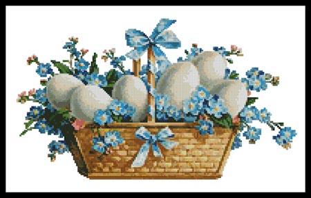 Easter Basket- Artecy Cross Stitch
