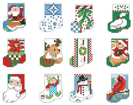 Littlest Stocking Ornaments - Kooler Design Studio