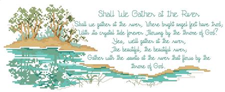 Shall We Gather At The River - Kooler Design Studio