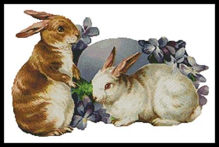 Easter Bunnies - Artecy Cross Stitch