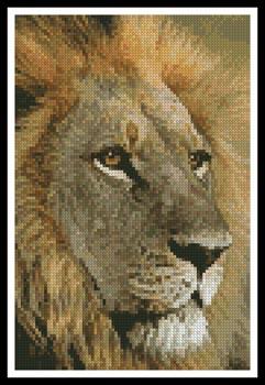 Mini Lions Gaze - Artecy Cross Stitch