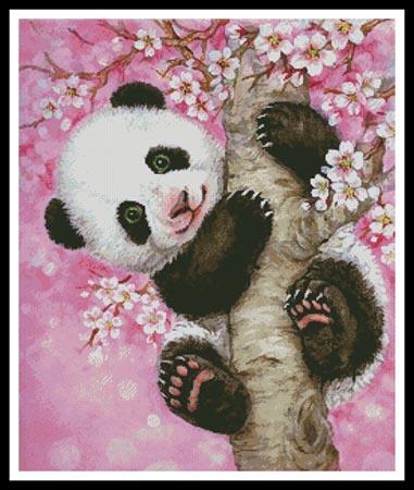 Cherry Blossom Panda - Artecy Cross Stitch