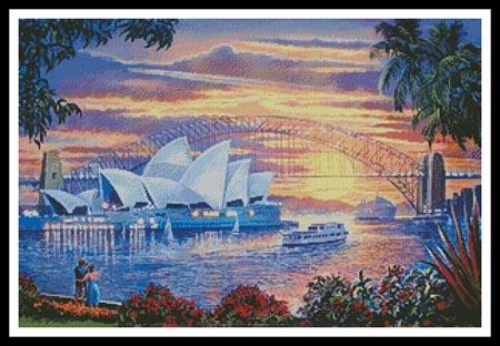 Sydney Opera House - Artecy Cross Stitch