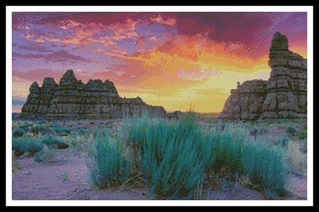 Goblin Valley, Utah - Artecy Cross Stitch