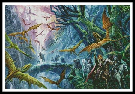 The Forest Swarm - Artecy Cross Stitch