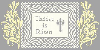 Christ Is Risen - Gracewood Stitches