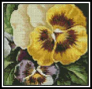 Mini Pansies 2 - Artecy Cross Stitch