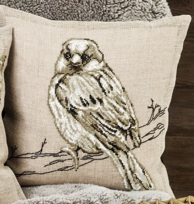 Sparrow Cushion - Permin