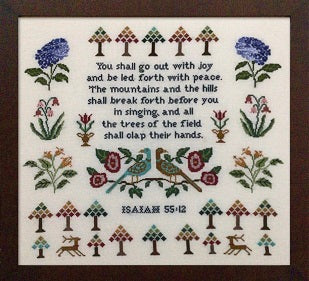 The Trees Shall Clap Their Hands - Monticello Stitches