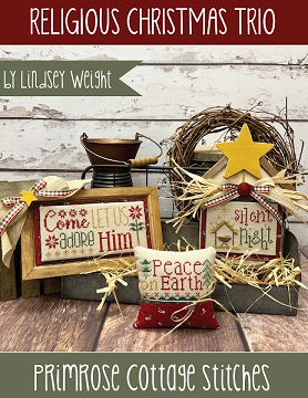 Religious Christmas Trio - Primrose Cottage Stitches