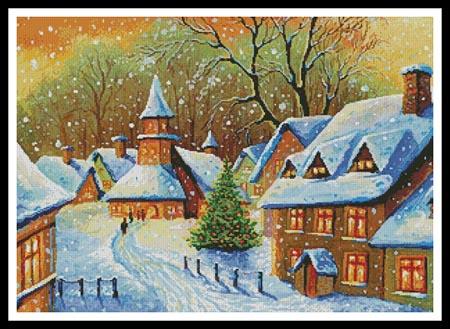 Snowy Village - Artecy Cross Stitch