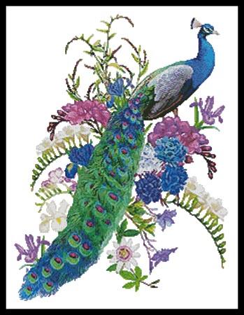Proud As A Peacock - Artecy Cross Stitch