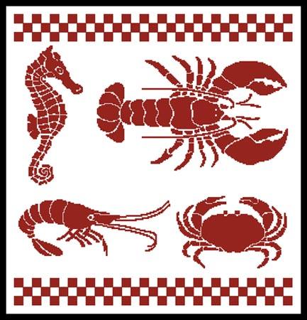 Seafood - Artecy Cross Stitch