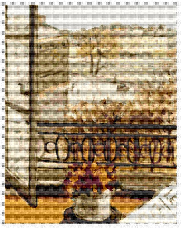 Flowers In The Window - Art of Stitch, The