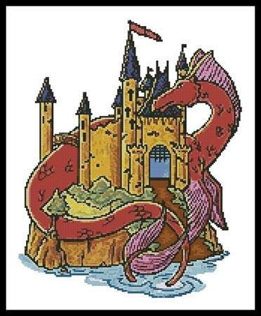 Dragon Castle - Artecy Cross Stitch