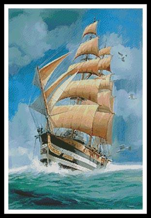 Tall Ship - Artecy Cross Stitch