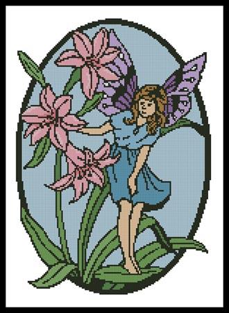Fairy Oval - Artecy Cross Stitch