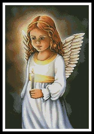 Angel Of The Light - Artecy Cross Stitch