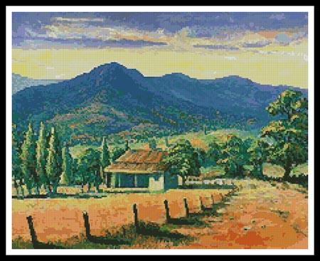 Dark Clouds, Bellingen - Artecy Cross Stitch