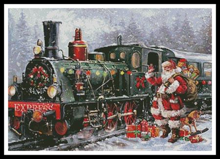 Christmas Express - Artecy Cross Stitch