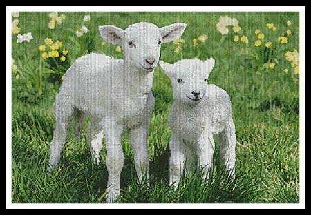 Easter Lambs - Artecy Cross Stitch