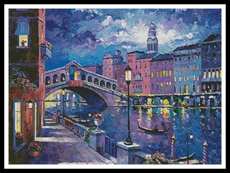 Rialto Bridge - Artecy Cross Stitch