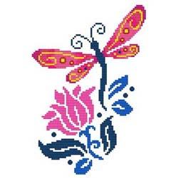 Dragonfly 1 - Cross Stitch Wonders
