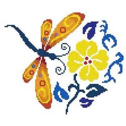 Dragonfly 2 - Cross Stitch Wonders