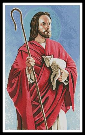 Christ The Good Shepherd - Artecy Cross Stitch