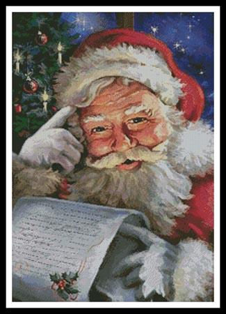 Checking It Twice - Artecy Cross Stitch