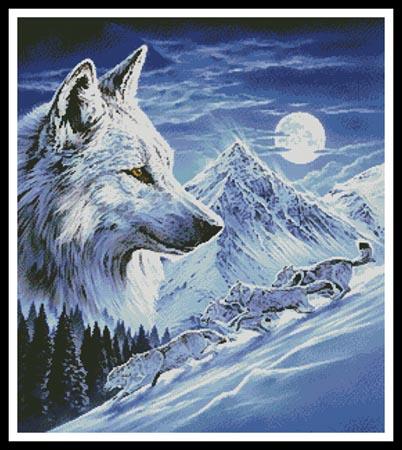 Running With The Pack - Artecy Cross Stitch