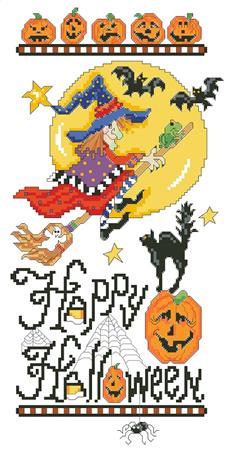 Happy Halloween Sampler - Kooler Design Studio