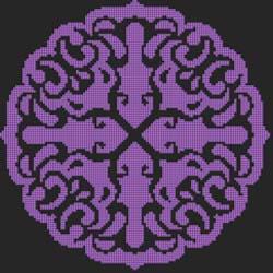 Oriental Shapes One - Cross Stitch Wonders