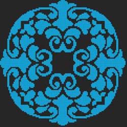 Oriental Shapes Nine - Cross Stitch Wonders