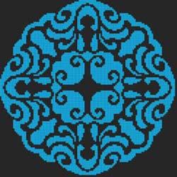 Oriental Shapes Ten - Cross Stitch Wonders