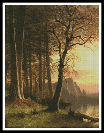 Sunset In Yosemite - Artecy Cross Stitch