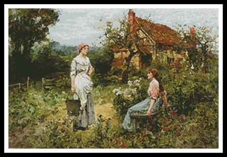 Gossips - Artecy Cross Stitch