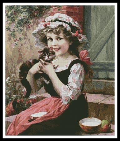 The Little Kitten - Artecy Cross Stitch