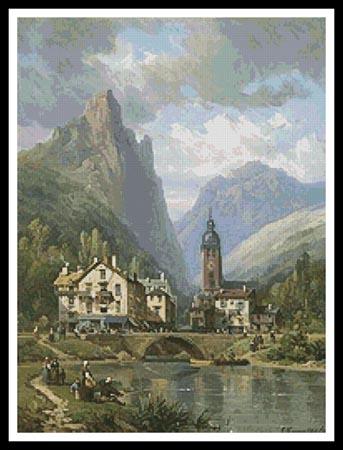 An Alpine Village - Artecy Cross Stitch